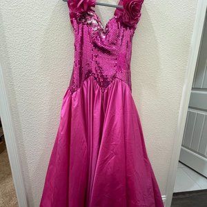 80's Pink Gown